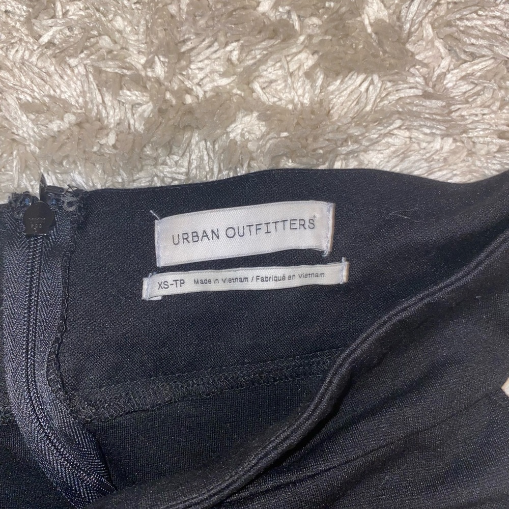 Urban Outfitters Off the Shoulder Cut Out Black Bodycon Dress - Picture 4 of 4